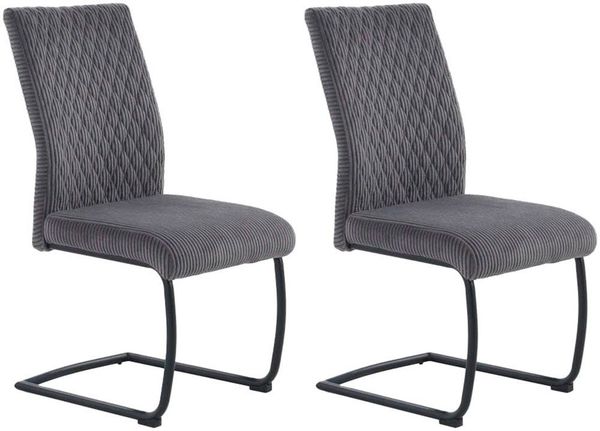 Jockenhöfer Gruppe Freischwinger Anja (Set, 2 St) (Set, 2 St), bis 150 kg belastbar, XL-Sitzbreite