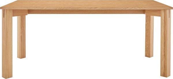 LeGer Home by Lena Gercke Esstisch Chelsea, Eiche furniert, verschiedene Breiten, robuste Beine aus massiver Eiche