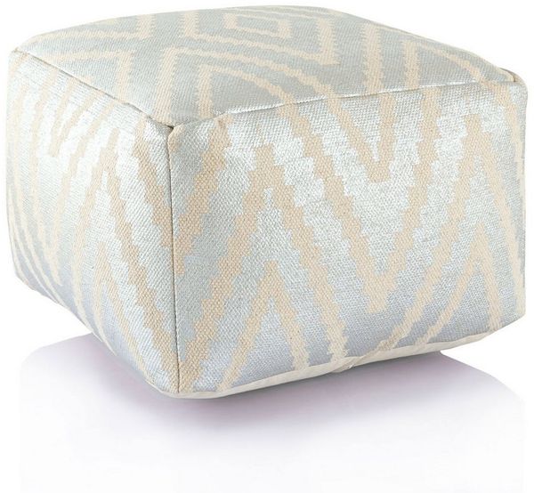 Amagohome Bodenkissen Kelim Sitzwürfel 50x50 H35cm Pouf Fußhocker Sitzhocker Bodenkissen Fuß