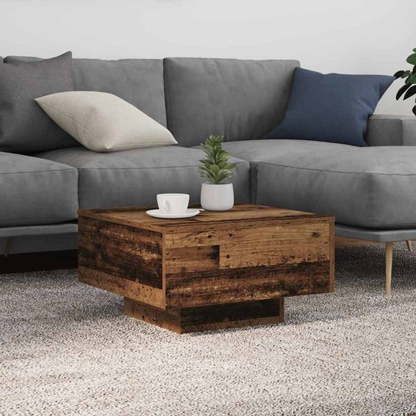 vidaXL Couchtisch Altholz 55 x 55 x 31 cm Holzwerkstoff 862994