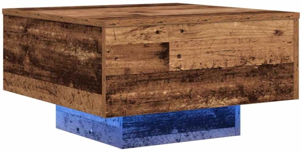 vidaXL Couchtisch Altholz 55 x 55 x 31 cm Holzwerkstoff 862994