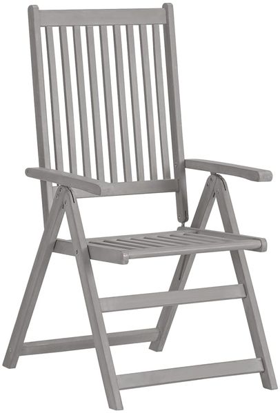 vidaXL Hochlehner Verstellbar 4 Stk. mit Auflagen Massivholz Akazie 3065390 Bild 3