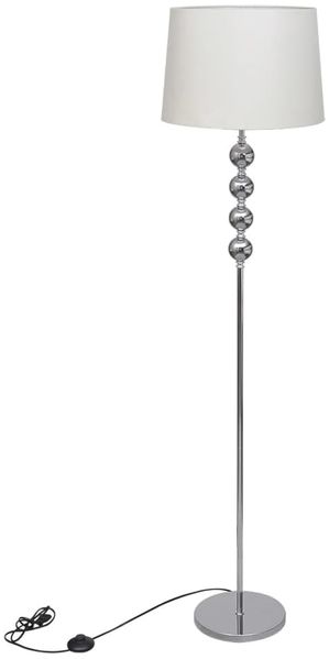 Stehlampe Stehleuchte Lampe Leuchte Standleuchte weiß 240904