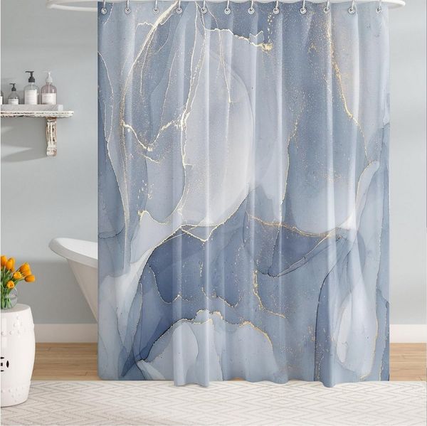 M&W DAS DESIGN Duschvorhang Shower curtains Anti schimmel Waschbar 180x200