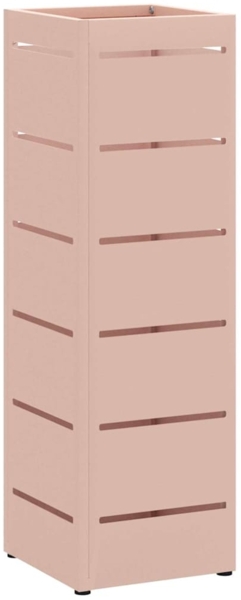 vidaXL Sonnenschirmhalter mit Speicher Rosa 15,5 x 15,5 x 49 cm Metall 868513