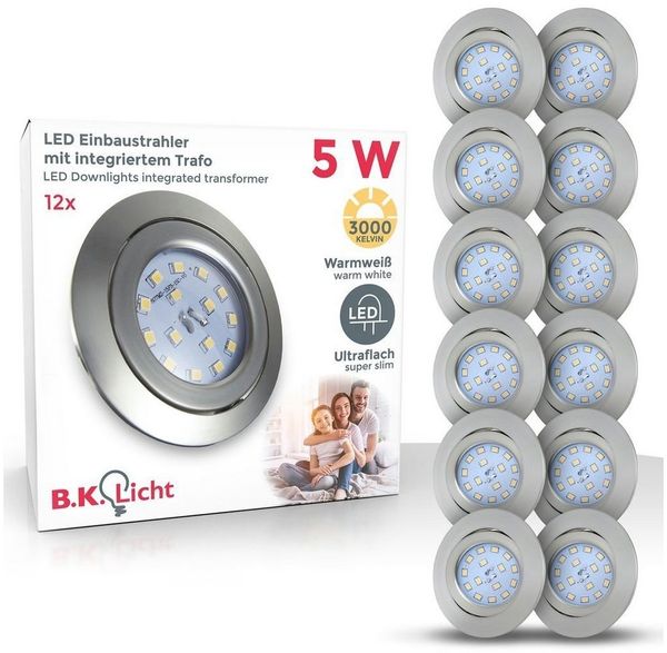 LED Einbaustrahler ultra-flach schwenkbar Decken-Spot Einbau-Leuchte
