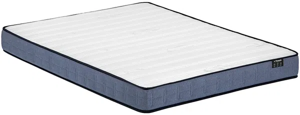 Vente-unique - DAYNI Matratze Stoff Weiß - B 140 cm x H 19 cm x L 190 cm Bild 2