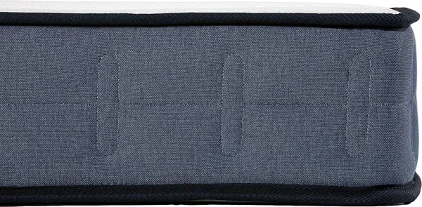 Vente-unique - DAYNI Matratze Stoff Weiß - B 140 cm x H 19 cm x L 190 cm Bild 4