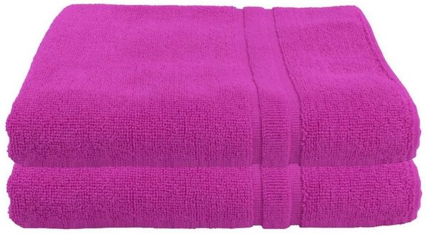 Julie Julsen Handtücher 2-Handtücher-Pink, Baumwolle (2-St)