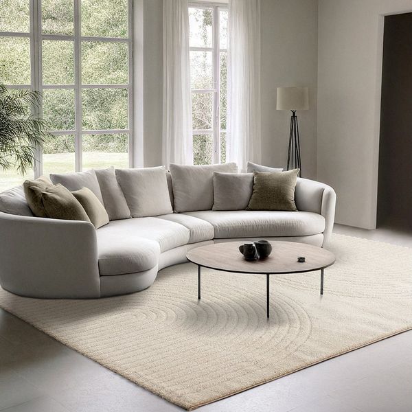 the carpet Teppich Elisa, rechteckig, Höhe: 12 mm, moderner Wohnzimmer Teppich weicher Flor