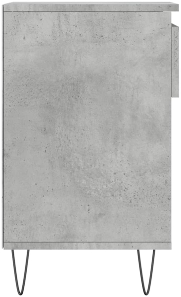 vidaXL Schuhregal Betongrau 102x36x60 cm Holzwerkstoff 831368 Bild 6