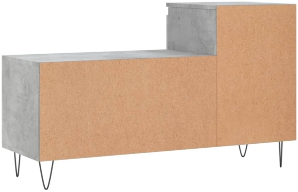 vidaXL Schuhregal Betongrau 102x36x60 cm Holzwerkstoff 831368 Bild 7