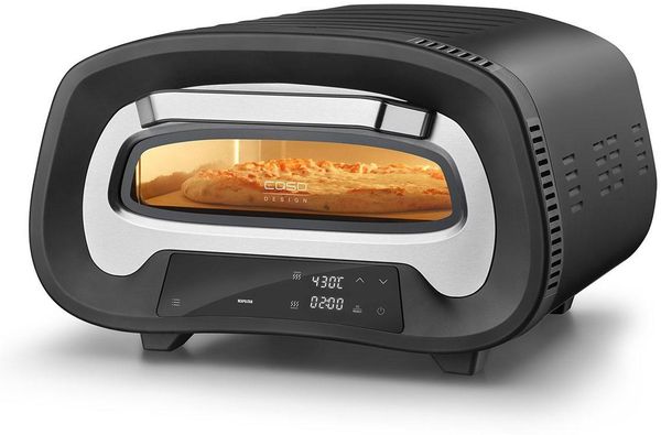 Caso PizzaChef 2984 Pizzaofen Schwarz