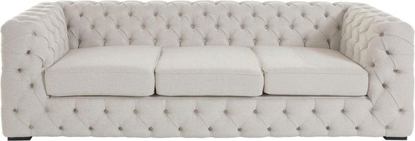 Guido Maria Kretschmer Home&Living Chesterfield-Sofa Kalina, klassische Chesterfield-Knopfheftung, sehr hochwertige Verarbeitung