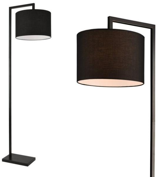 Stehleuchte Düsseldorf 161 cm E27 Max. 60W Schwarz lux. pro Bild 4