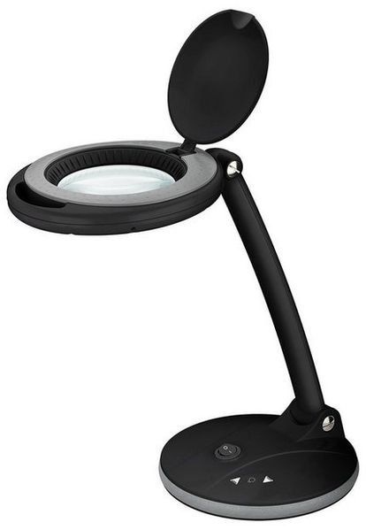 Goobay Lupenlampe 6 W LED Lupenleuchte mit Standfuß, SMD LED, kaltweiß, 6500 K Bild 4