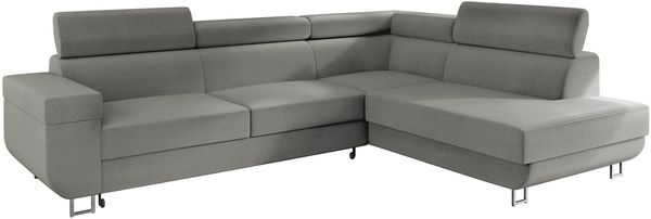 Ecksofa Fonti (Farbe: Polo 894, Seite: Rechts)