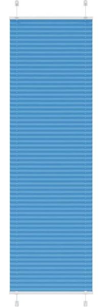 vidaXL Plissee Blau 60x200 cm Stoffbreite 59,4 cm Polyester 4015203