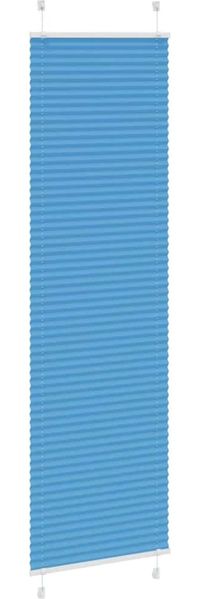 vidaXL Plissee Blau 60x200 cm Stoffbreite 59,4 cm Polyester 4015203 Bild 3