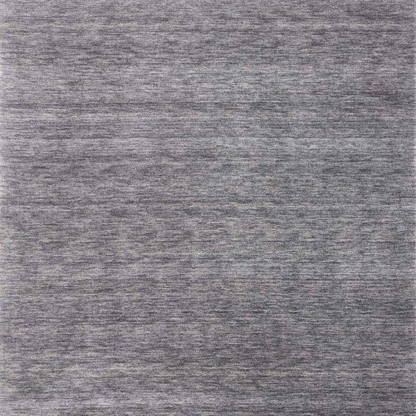 Gabbeh Teppich - Softy - Uni 200 x 200 cm - grau - quadratisch