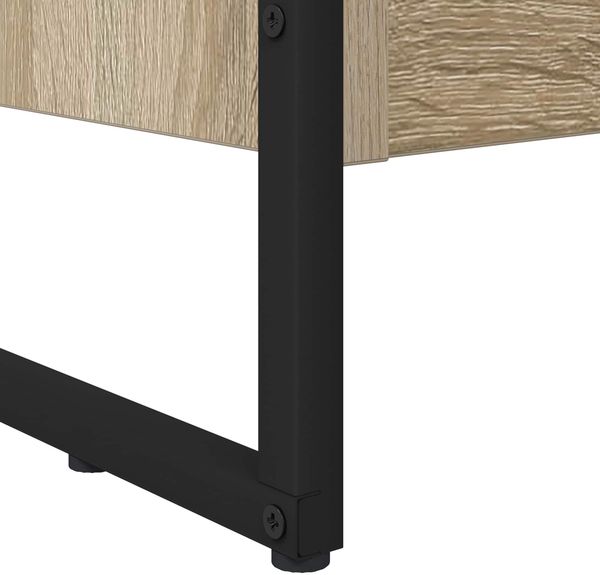 vidaXL Bücherregal Sonoma 80 x 30 x 121 cm Holzwerkstoff 886415 Bild 9