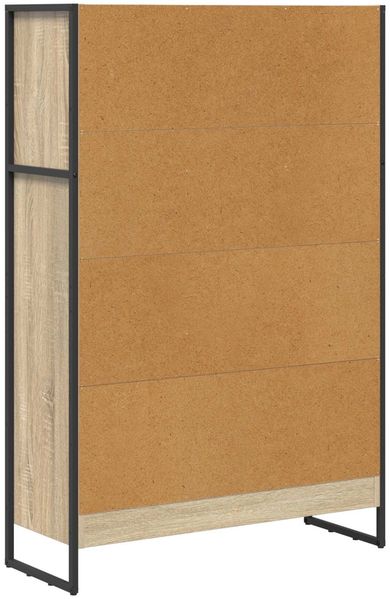 vidaXL Bücherregal Sonoma 80 x 30 x 121 cm Holzwerkstoff 886415 Bild 7