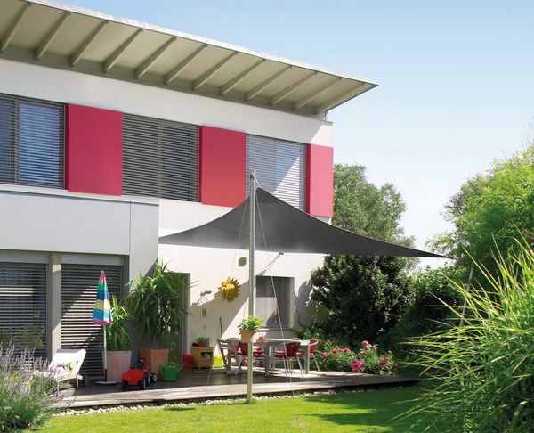 Westerholt 2624-01 Sonnensegel 3x3x3m dreieckig anthrazit