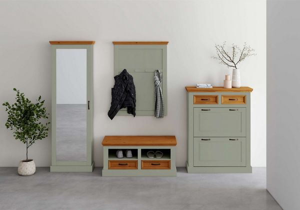 OTTO home Bank Selma, mit Stauraum und 2 Schubkästen, Breite 100 cm