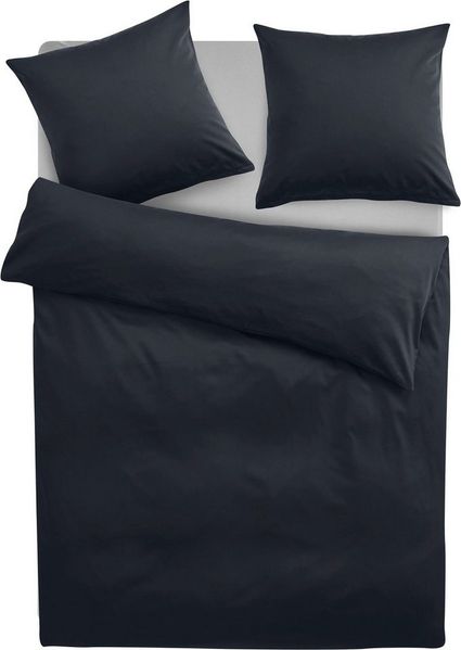 Guido Maria Kretschmer Home&Living Bettwäsche Mila in 135x200, 155x220 oder 200x200 cm, Mako-Satin, 3 teilig, Mako-Satin, Bettwäsche aus Baumwolle, unifarbene Bettwäsche