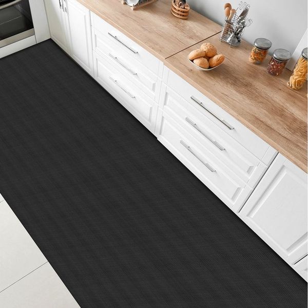 Karat Küchenläufer Cardiff, Teppich-Läufer, Läufer, Küche, verschiedene Größen & Farben, Höhe: 3 mm, für Innen und Außen geeignet