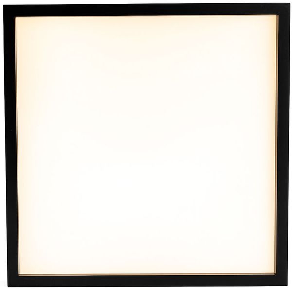 LED Deckenleuchte, Backlight, schwarz, quadratisch, L 42,2 cm Bild 7
