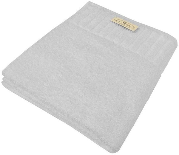 Handtuch uni silber 50 x 100 cm