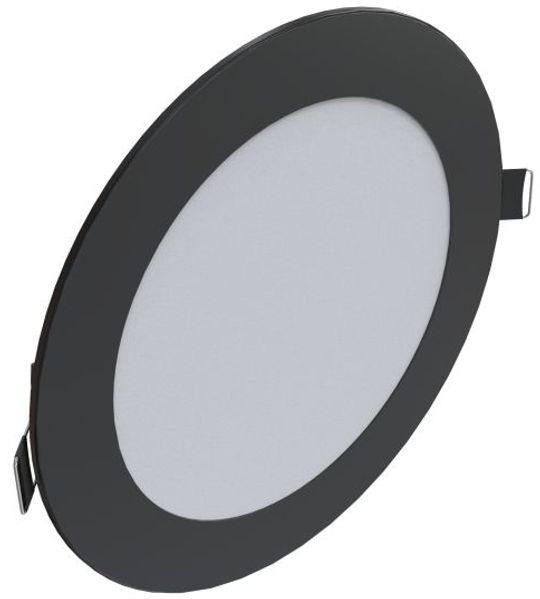 Synergy 21 LED Ultra Slim LED Panel Light V6 9W SWW/WW/NW (3CCT) Schwarz 24V