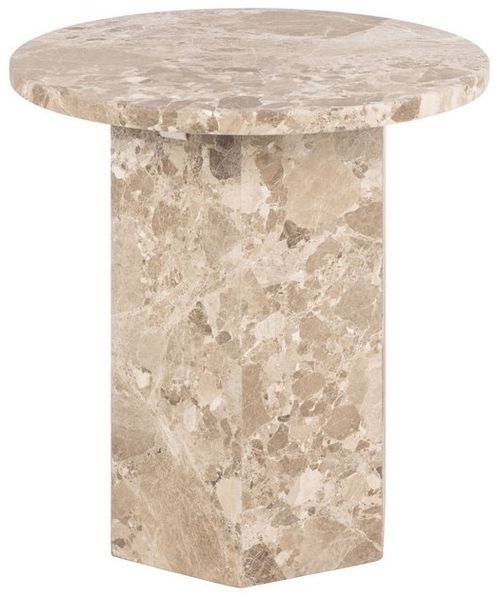ACTONA GROUP Beistelltisch in Braun, Marmor - 50x50cm (HxD) Bild 4