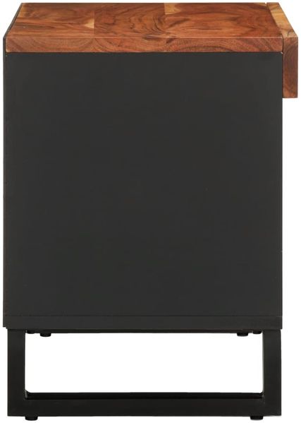 vidaXL TV-Schrank 85x33x43,5 cm Massivholz Akazie 352894 Bild 4