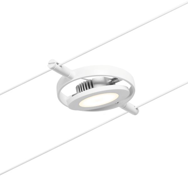 Paulmann No. 94417 Seilsystem Spot RoundMac Weiß Chrom DC 3000K