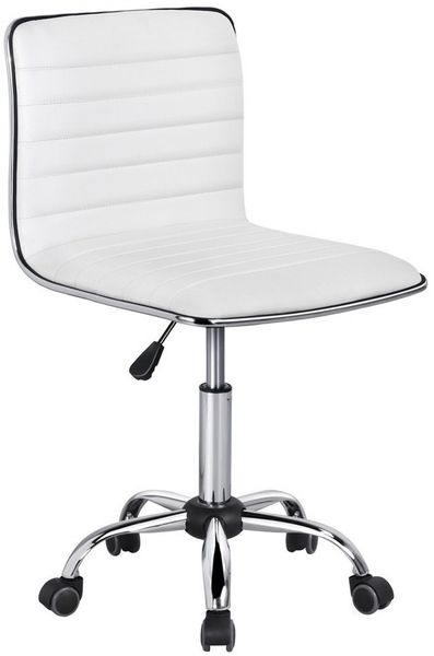 Yaheetech Drehstuhl, Bürostuhl Schreibtischstuhl aus Kunstleder, höhenverstellbar