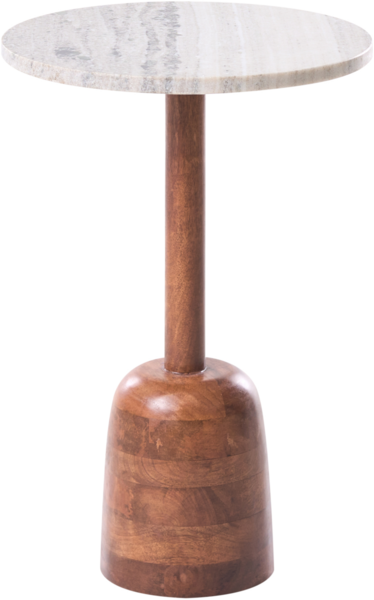 Beistelltisch HARTWELL Mangoholz Braun