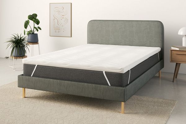 OTTO home, Topper Sangsjon, Topper 90x200 cm,180x200 cm, 4,5 cm hoch, Gelschaum, Matratze, Boxspringbett, Allergiker geeignet (Hausstauballergiker)