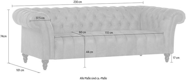 Gutmann Factory Big-Sofa Amazonas, aus Anilinleder