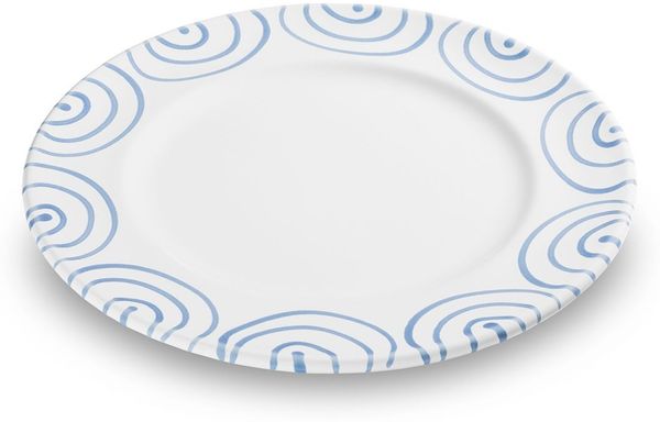 Gmundner Keramik Blaugeflammt, Speiseteller Gourmet (Ø 27cm)