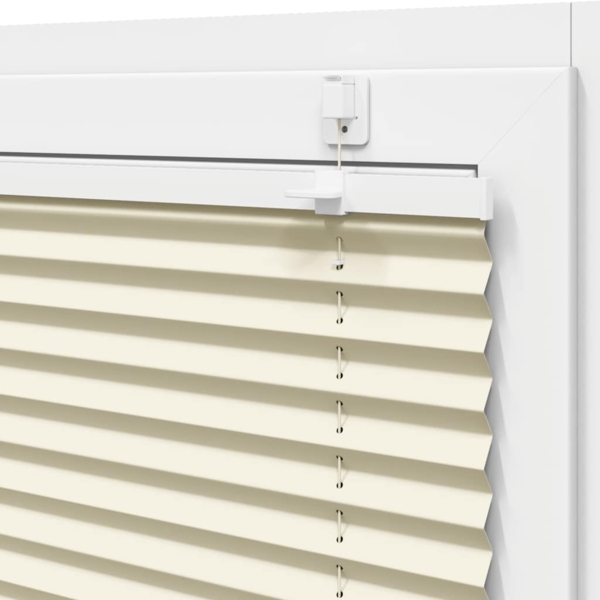 vidaXL Plissee Creme 55x200 cm Stoffbreite 54,4 cm Polyester 4015304 Bild 9