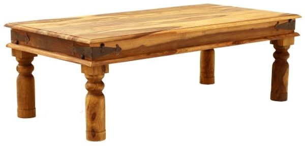 Couchtisch Jali 110x40x60 aus indischem Sheesham-Massivholz