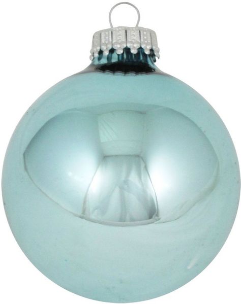 Krebs Glas Lauscha Weihnachtsbaumkugel CBK20016, Weihnachtsdeko, Christbaumschmuck, Christbaumkugeln Glas (8 St)