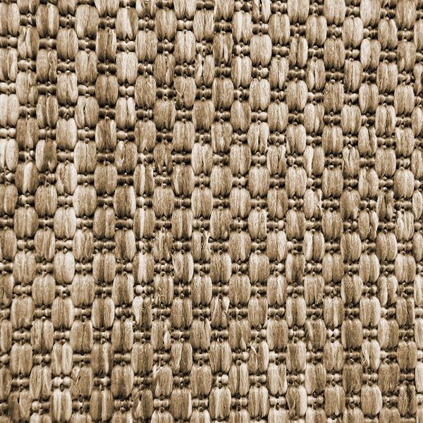 TeppichHome24 Outdoorteppich Zeitloser In- & Outdoorteppich wetterfest und pflegeleicht in Beige, Rechteckig, Höhe: 5 mm