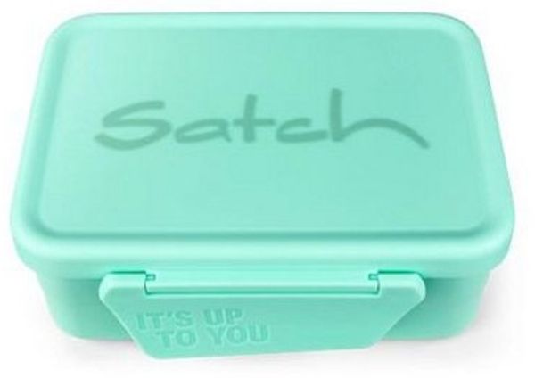 Satch Lunchbox Edelstahl Brotdose, Edelstahl, (Edelstahl Brotdose, 3-tlg, 1x Brotdose, 1x Trennfach), spülmaschinengeeignet