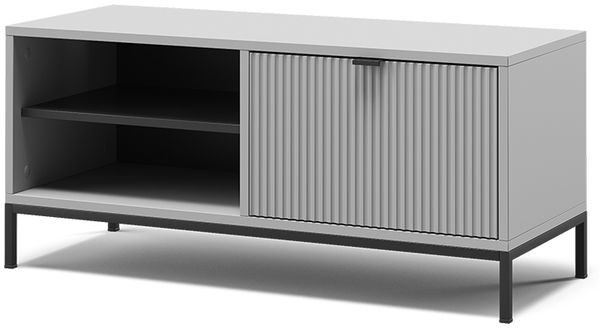 Schuhschrank Eliza Grau 100 x 45 cm mit Klapptür Vicco