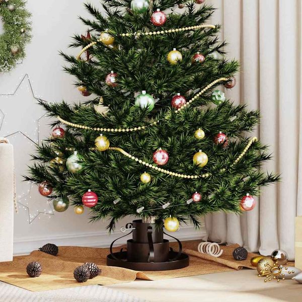 vidaXL Weihnachtsbaumständer Antikes Kupfer 40 x 40 x 20,5 cm Stahl 42019193