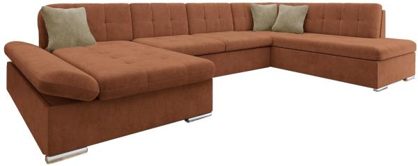 Ecksofa Bergen (Zetta 295 + Zetta 295 + Zetta 291, Seite: Links)