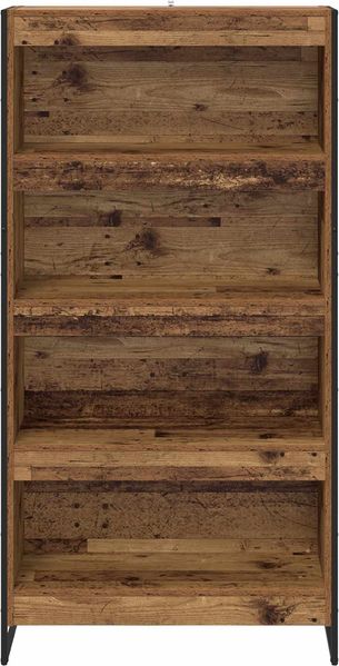 vidaXL Bücherregal 80 x 30 x 155 cm Holzwerkstoff Altholz 3403008 Bild 5